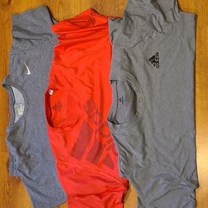 Men's athletic shirt lot